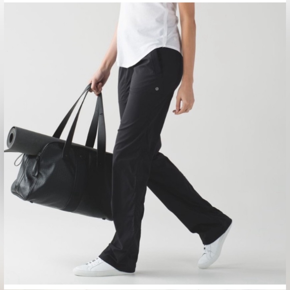 🍋 Lululemon Dance Studio Wide Leg Pants Navy Size 8